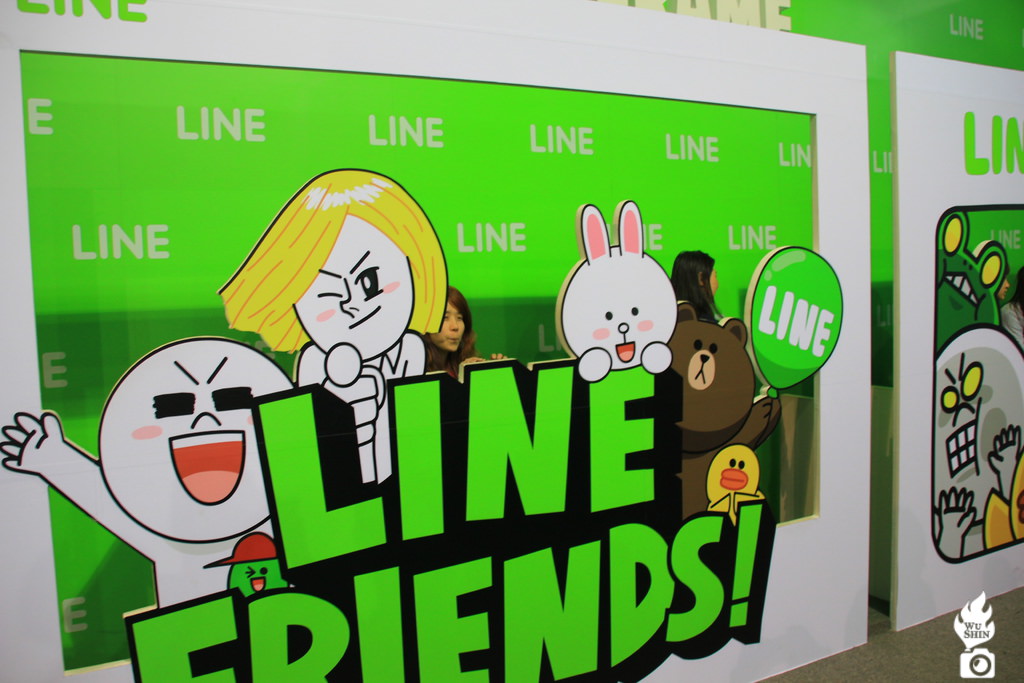 LINE 展覽 臺北 台中 熊大 兔兔