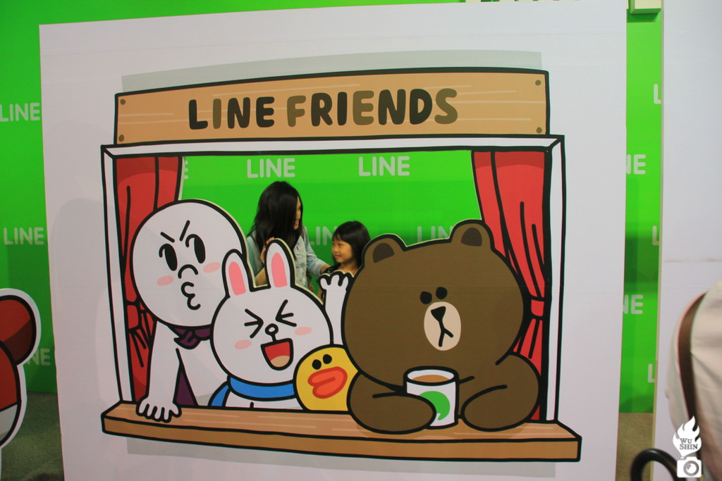 LINE 展覽 臺北 台中 熊大 兔兔